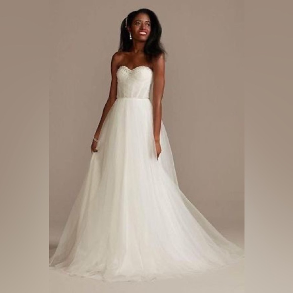 White wedding dress